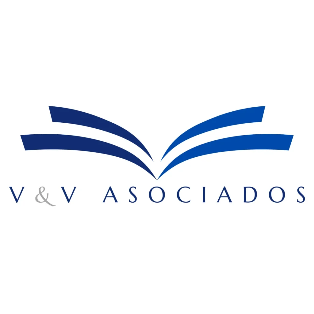 Logo VyV Asociados firma legal miembro del ecosistema Faroo Legal