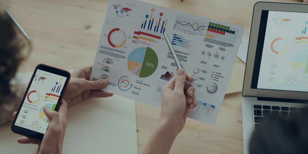 Persona revisando su proceso de Gestión por Resultados