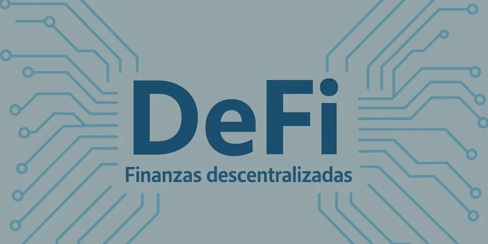 Imagen con el texto Defi Servicios Descentralizados